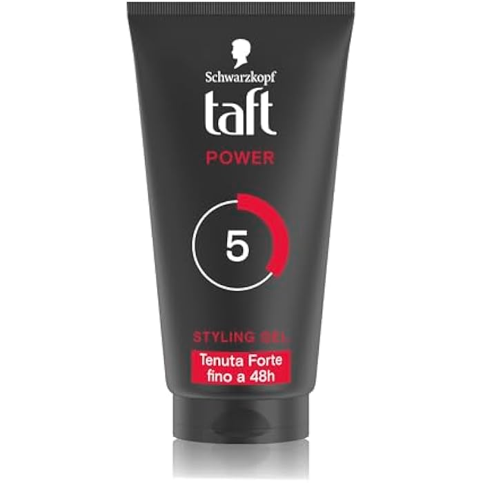 Schwarzkopf Taft Power Styling Gel 150ml, Strong Hold Hair Gel Up to 48h, Vegan Formula, Gentle on Hair and Scalp - Image 1
